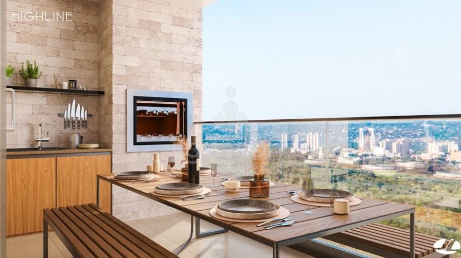 Apartamentos de Alto Padrão com 03 Suítes e Sacada Gourmet com Churrasqueira no Highline Residence — foto 1