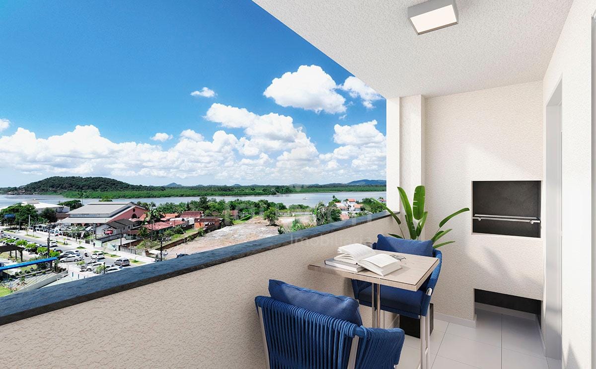 Apartamentos com 02 Dormitórios e Sacada com Churrasqueira no Polinésia Urban Club em Joinville — foto 1