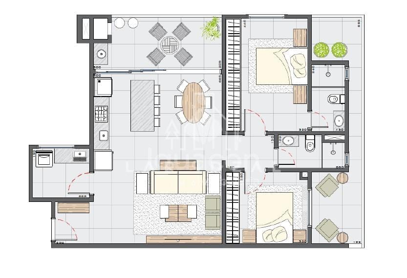 Apartamentos com 02 Dormitórios sendo 01 Suíte no Edifício Vision Iguassu — foto 2