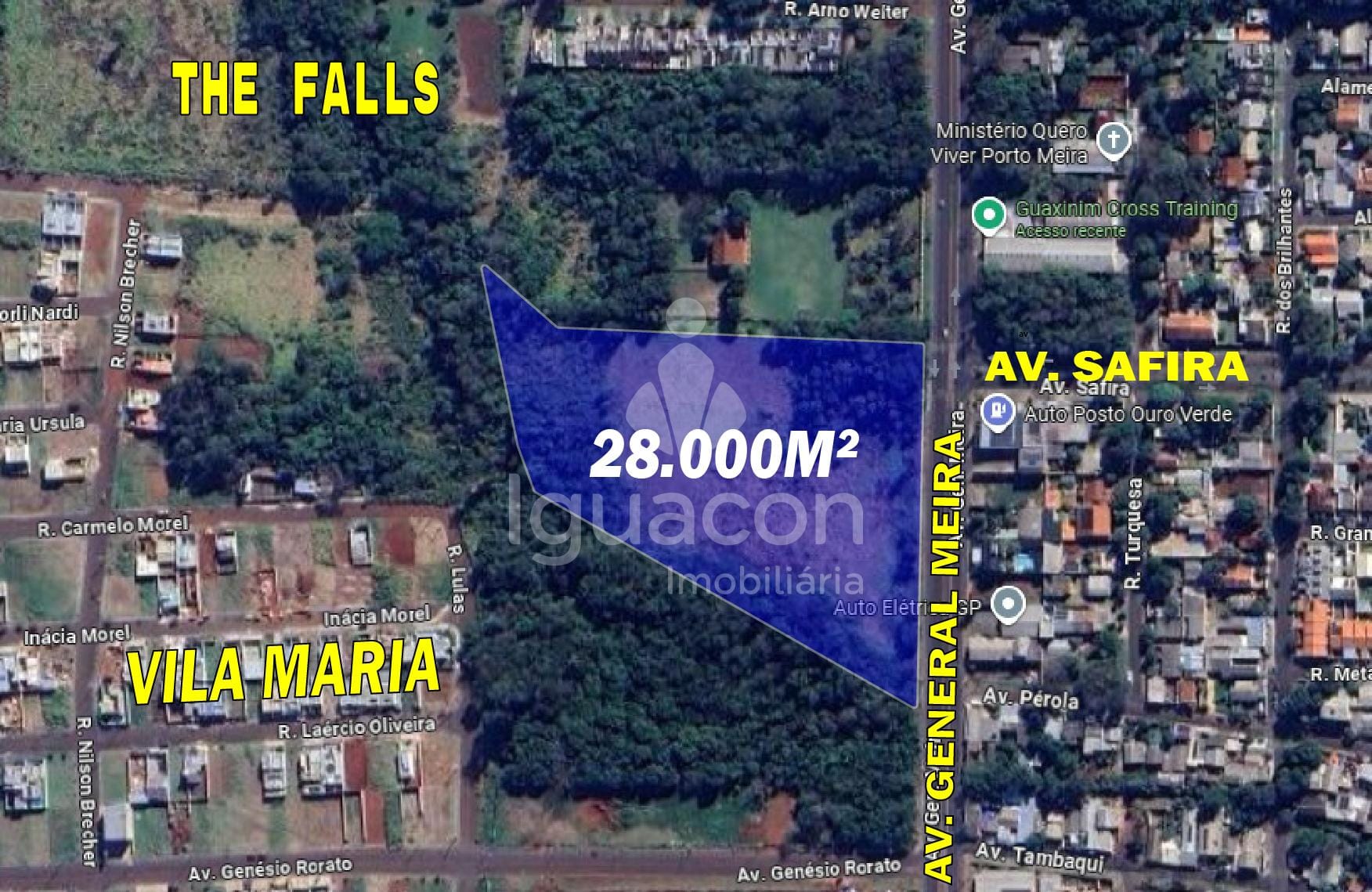Terreno de 28.000m² no Parque Ouro Verde próximo Avenida Safira — foto 1