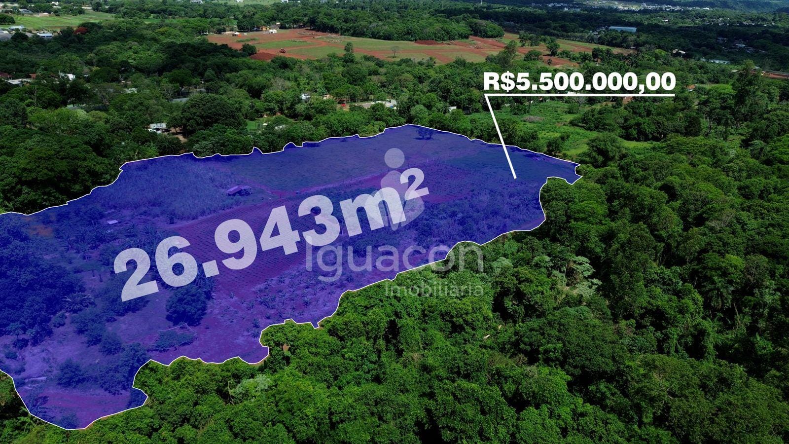 Área de Terreno de 26.943m² na Mata Verde próximo a Perimetral Leste — foto 1